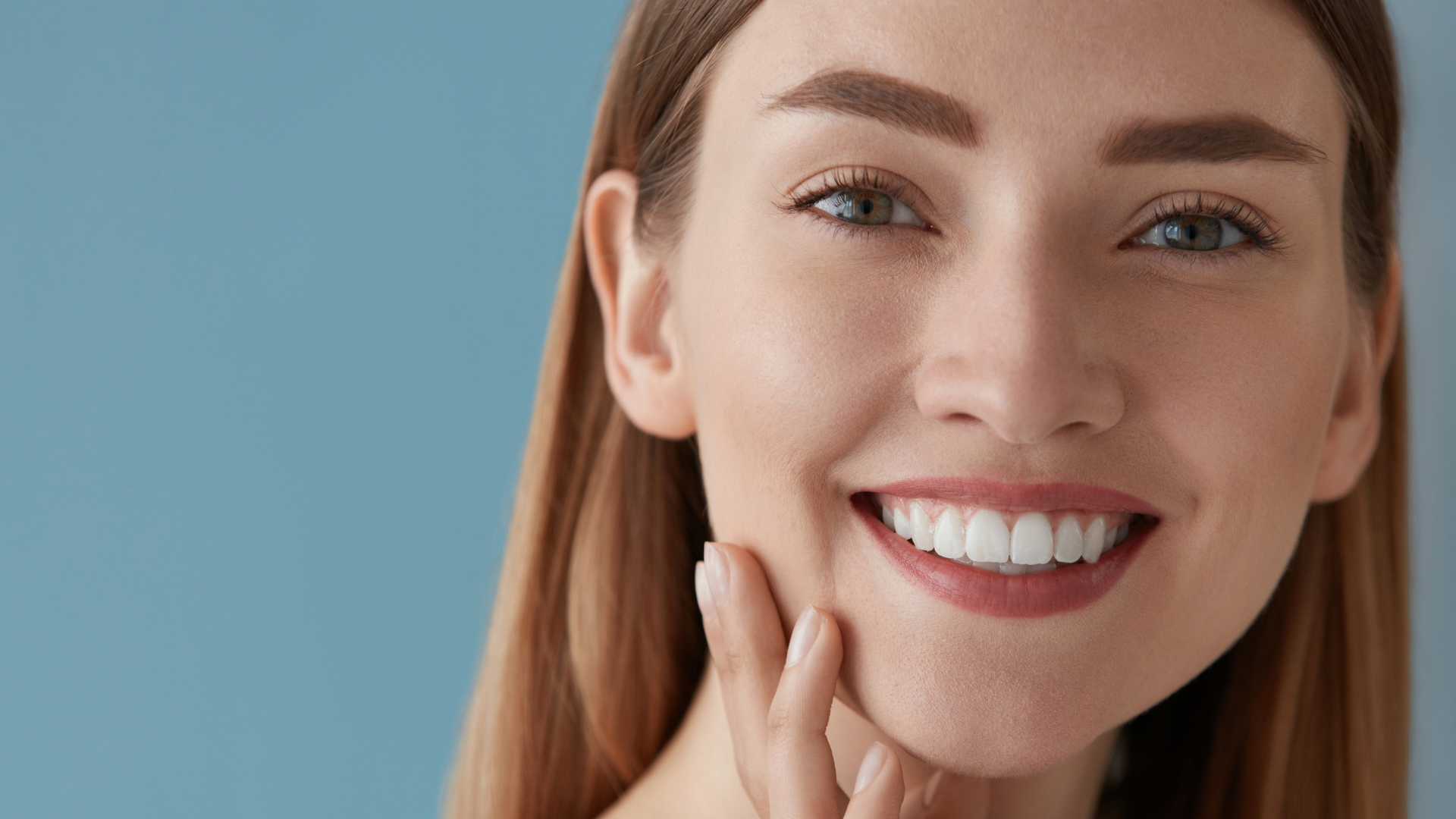 Una sonrisa blanca y bonita